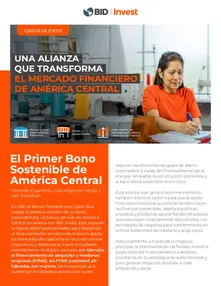 El primer bono sostenible de América Central