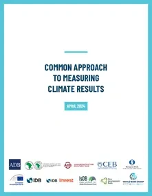 Common Approach to Measuring Climate Results